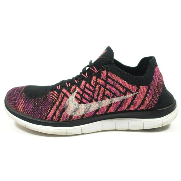 Nike Free 4.0 Flyknit Running Shoes - Women's Size 9.5